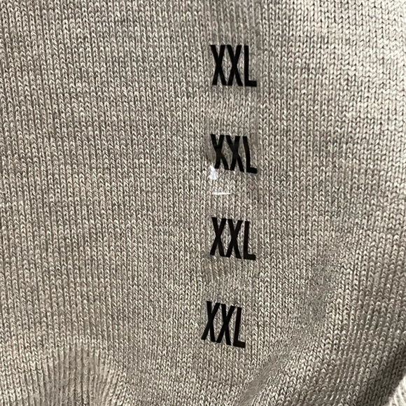 Croft & Barrow Men’s Long Sleeve Crew Neck Taupe Sweater Sustainable Size XXL - Picture 7 of 8